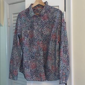 Boden flowered blouse size 16